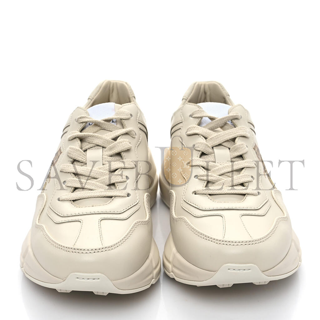 G*u*i calfskin tiger rhyton sneakers